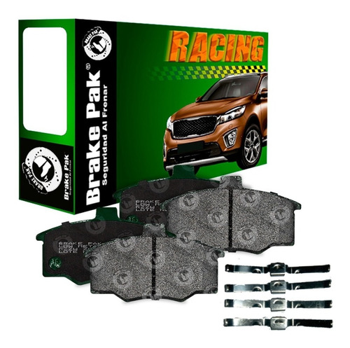 Pastillas De Frenos Marca Brake Pak Para Fiat Premio 1.3 8v