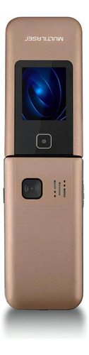 Celular De Idoso Multilaser Flip Vita Duo Sim 64GB Dourado