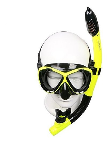 Imagen 6 de 7 de Conjunto De Snorkel Anggo, Adultos, Recreación, Anti-fog