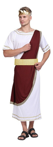 Disfraz Griego Hombre Toga Caesar Adulto Halloween