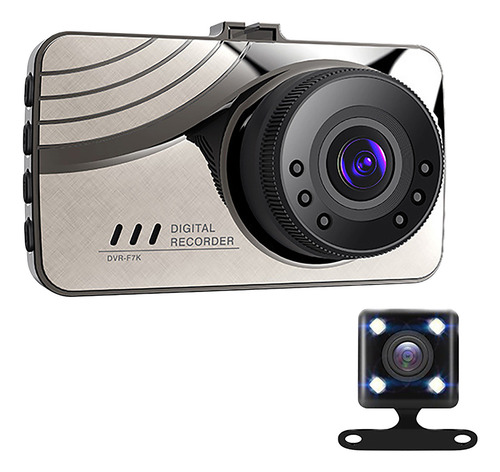 Gravador De Carro De 3 Polegadas Wireless Dvr 1080p Loop Pla