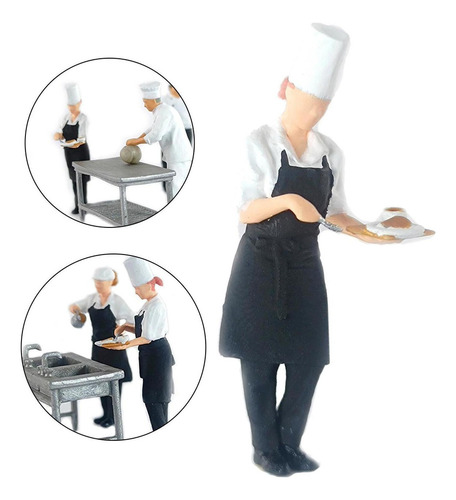 Figuras De Cocinero Chef Figuras De Chef De Chef Negro