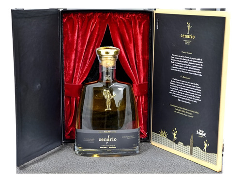 Kit Cachaça Velho Alambique Cenário Blend De Madeiras