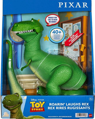 Disney Pixar - Dinosaur Rex 40 sons e frases em inglês