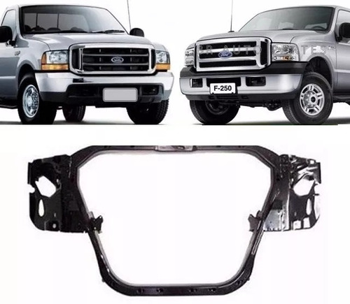 Painel Frontal Suporte Radiador Ford F250 350 Lata Todas