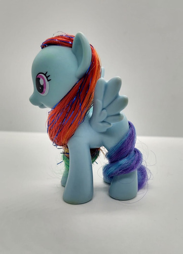 Figura De Rainbow Dash Oropel My Little Pony (Usado)