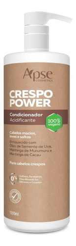  Apse Crespo Power Condicionador 1 Litro - Acidificante