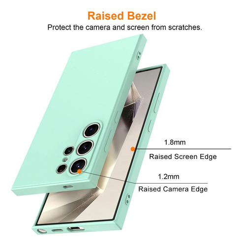 Funda De Teléfono For Honor Play 6t Pro 5t 4t 4 3 8a, Funda Protectora De Silicona Líquida A Prueba De Golpes