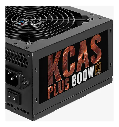 Fuente De Poder Aerocool Kcas Full Range 800w 80plus Bronze