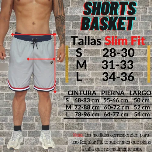 Pantaloneta Larga Basket O Short Basket Hombre De Gym Casual