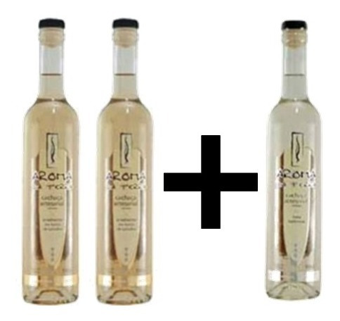 Imagem 1 de 1 de Kit 3 Cachaças 500ml Aroma Da Terra (2 X Ouro + 1 X Prata)
