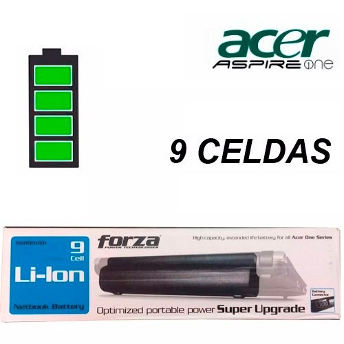 Megasaldos Bateria Netbook Acer Aspire One 9 Celdas Zg5 A11