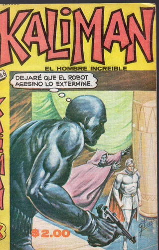 Cómic Kalimán No. 666, Septiembre 1978, 32 P. 11.5 X 18 Cm.