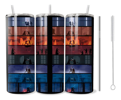 Termo Acero Inoxidable Star Wars Darth Vader Mandalorian Star Wars Peliculas