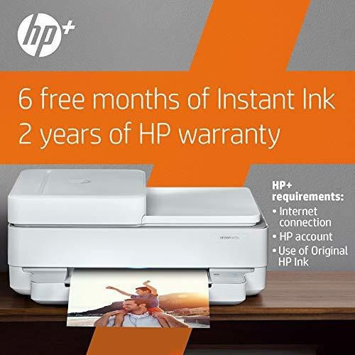 Impresora A Color Inalambrica Todo En Uno Hp Envy 6455e Con