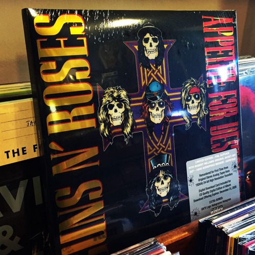 Guns N Roses Appetite For Destruction Vinilo 2 Lp En Stock