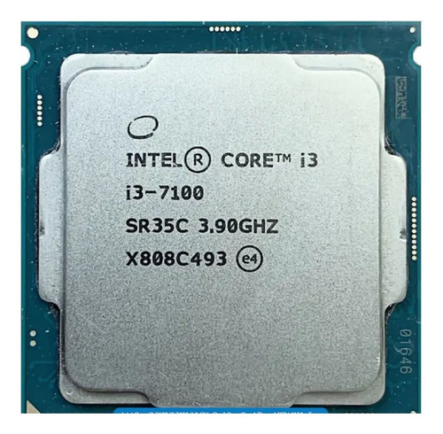 Processador 1151 Core I3 7100 3.9ghz/3mb C/ Cooler E Pasta!