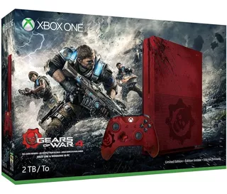Consola Xbox One S 500 Gb Gears Of War 4 Edicion Limitada