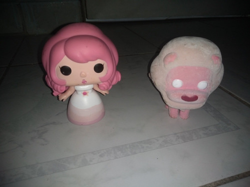 Funko Pop! Steven Universe Rose Quartz Y Lion Cuarzo Rosa