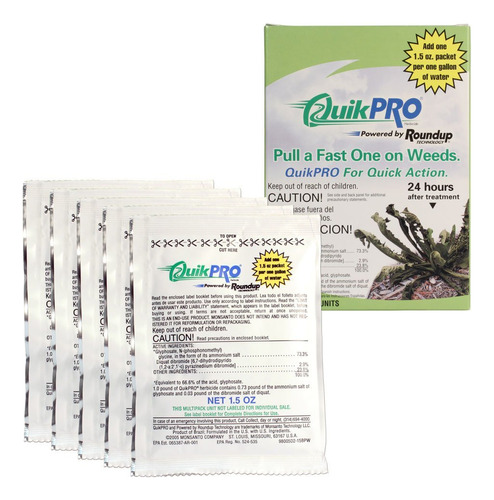 Quick Pro 1 Caja Hace 5 Galones - 1 Caja