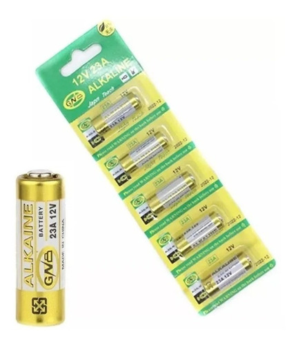 Pack De 5 Pilas 23a De 12v Blister De 5 Pilas