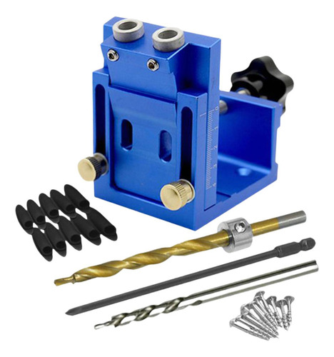 Kits De Plantilla De Bolsillo Para Perforación De Azul