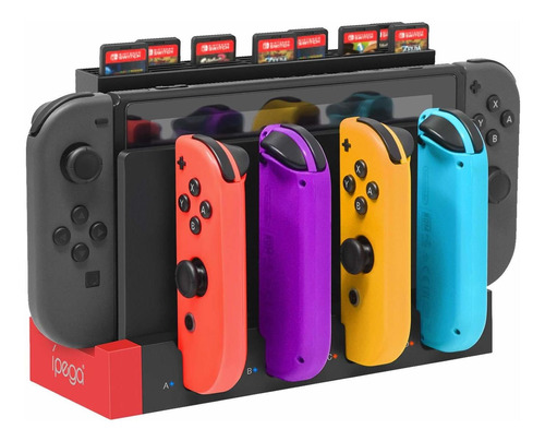 Cargador Mando Joy Cons  Estación Base De Carga Joy Co...