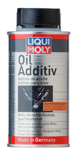 Aditivo Antifriccionante Oil Additiv 150 Ml Mos2 Liqui Moly