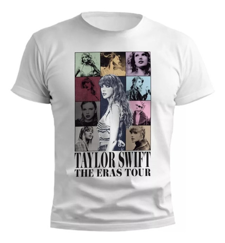 Remera Taylor Swift The Eras Tour Personalizada Tu Nombre