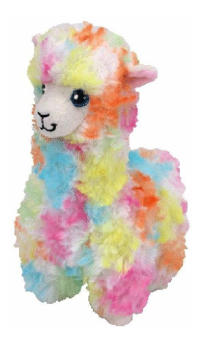 Ty Beanie Babies Lola Multicolor Llama Reg