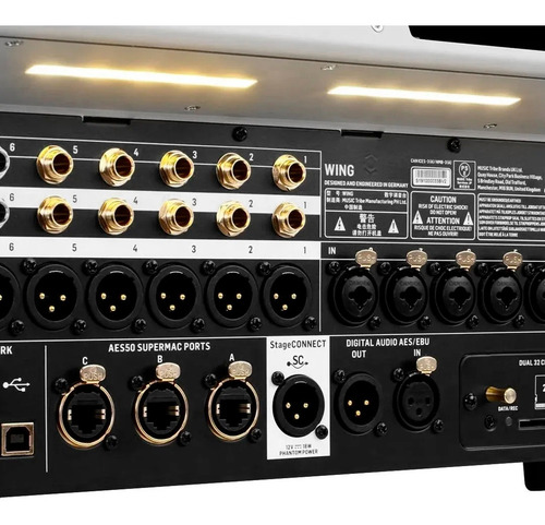 Mesa De Som Behringer Wing Digital + Stage Box Midas Dl32