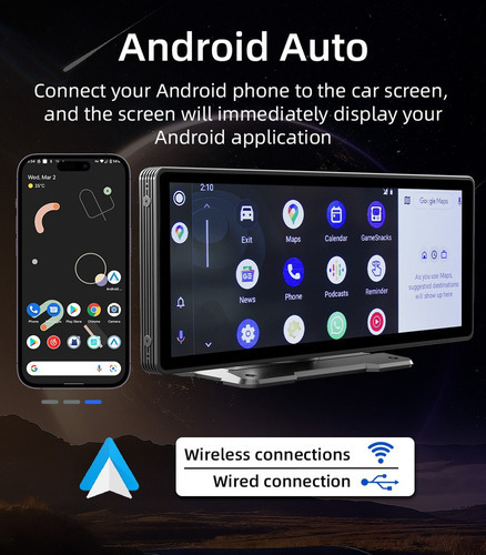 Autoestéreo Mirrorlink Pantalla Táctil 9,3 Pulgadas Carplay