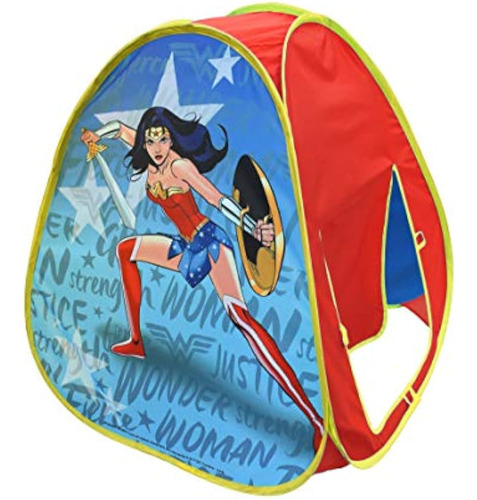 Sunny Days Entertainment Wonder Woman Pop Up Play Tent - Cas