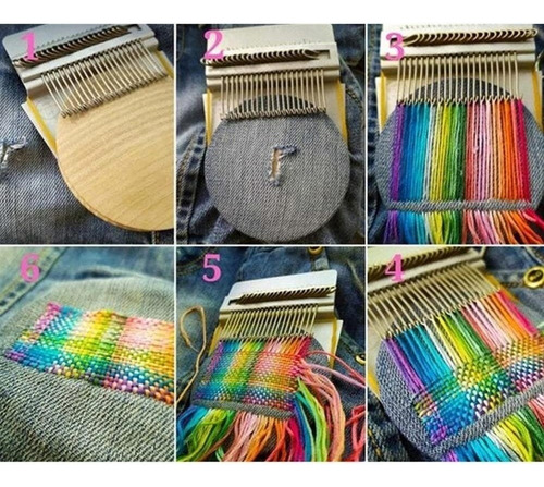 Mini Loom Speedweve Type Weave Herramienta Para Zurcir.