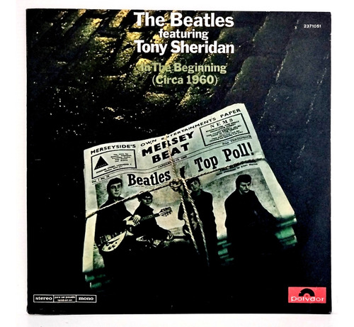 The Beatles & Tony Sheridan In The Beginning - Vinilo Lp Vg+