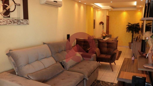 Imagem 8 de 21 de Apartamento Com 3 Dormitórios À Venda, 117 M² Por R$ 500.000 - Tupi - Praia Grande/sp - Ap3109
