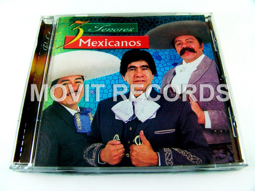 3 Tenores Mexicanos Vol 1 Cd Como Nuevo 