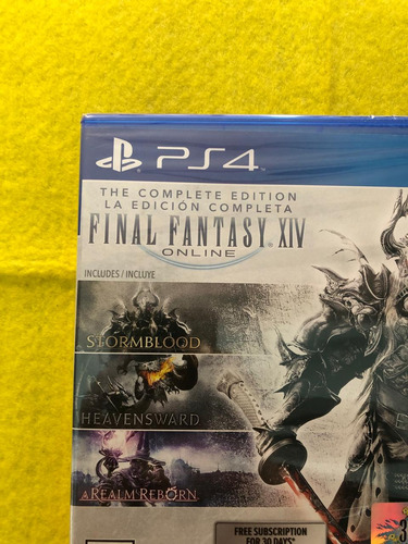 Final Fantasy Xiv The Complete Edition Ps4 Nuevo Sellado