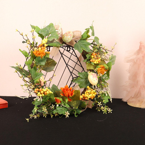 Decoración De La Decoración Del Lazo De De Pascua Colgante