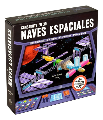 Kit De Construccion Naves Espaciales, De Marina Vinardell Y Kaffa. Editorial Libsa, Tapa Dura, Edición 2023 En Español, 2020