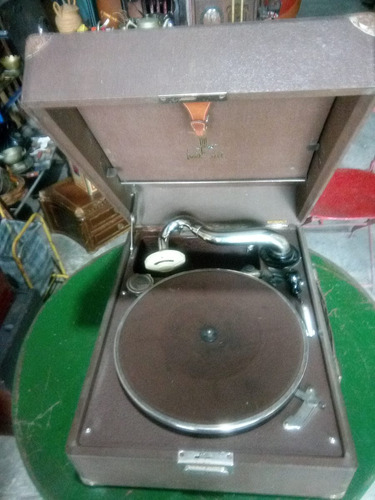 Tocadisco Valija Antiguo