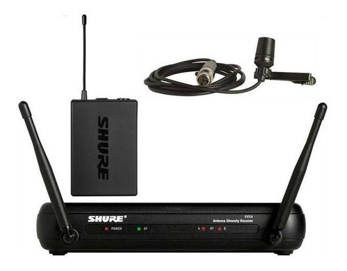 Microfono Uhf Inalambrico De Solapa Shure Svx14 Cvl 