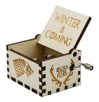 Caja Musical Madera Game Of Thrones