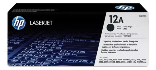 Toner Hp 12a Q2612a  Negro 