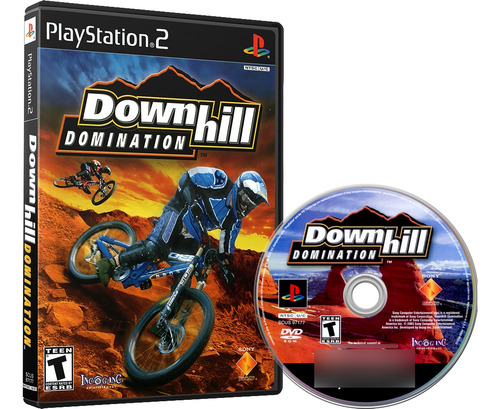 Jogo Downhill Domination - Ps2 Midia Fisica
