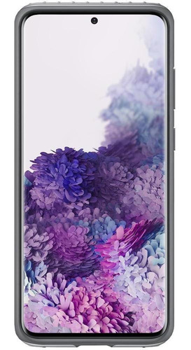 Capa Protetora Celular Cor Prata Samsung Galaxy S20 Plus