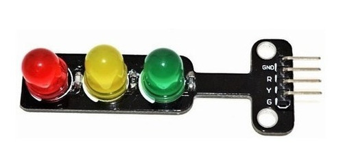 Modulo Semaforo Farol Led Sinal Transito 8mm Arduino Esp8266
