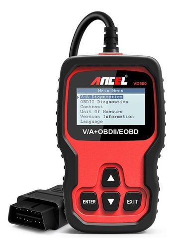 Ancel Vd500 Obd2 Herramienta De Escaneo Automotriz Del Escán