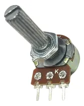 Comprar 5 Unidades Potenciometro Lineal 16mm 250k 250000 Omhs