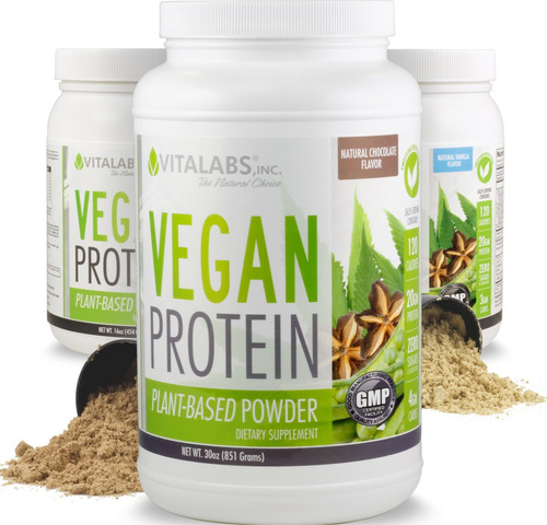 Proteina Vegana - Vitalabs 907 Grs -
